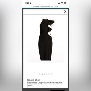 Elegant evening dress by tadashi, Worn once Extremely comfortable